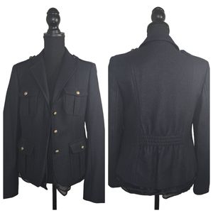 Ann Taylor Loft Navy Blue Blazer